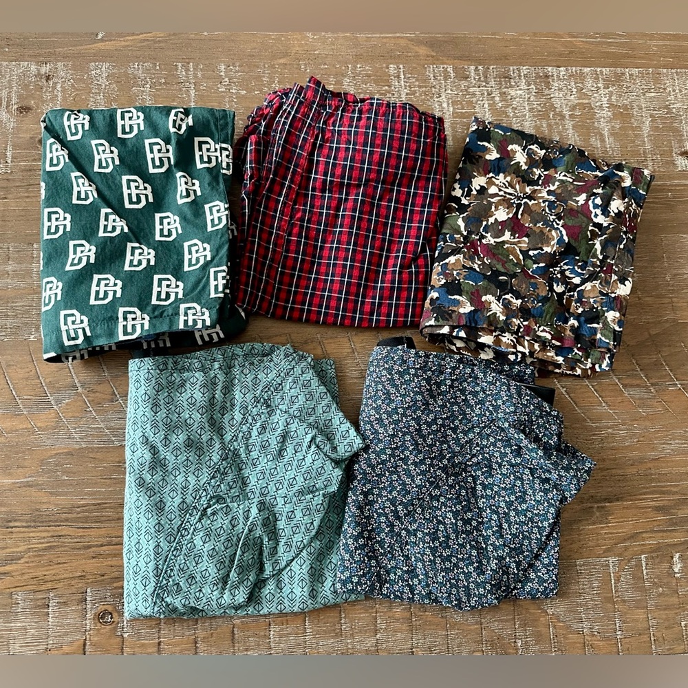 NEW Banana Republic Men’s Boxers & Bonus Hanes Boxers (5 pairs), Size Large - Picture 8 of 8